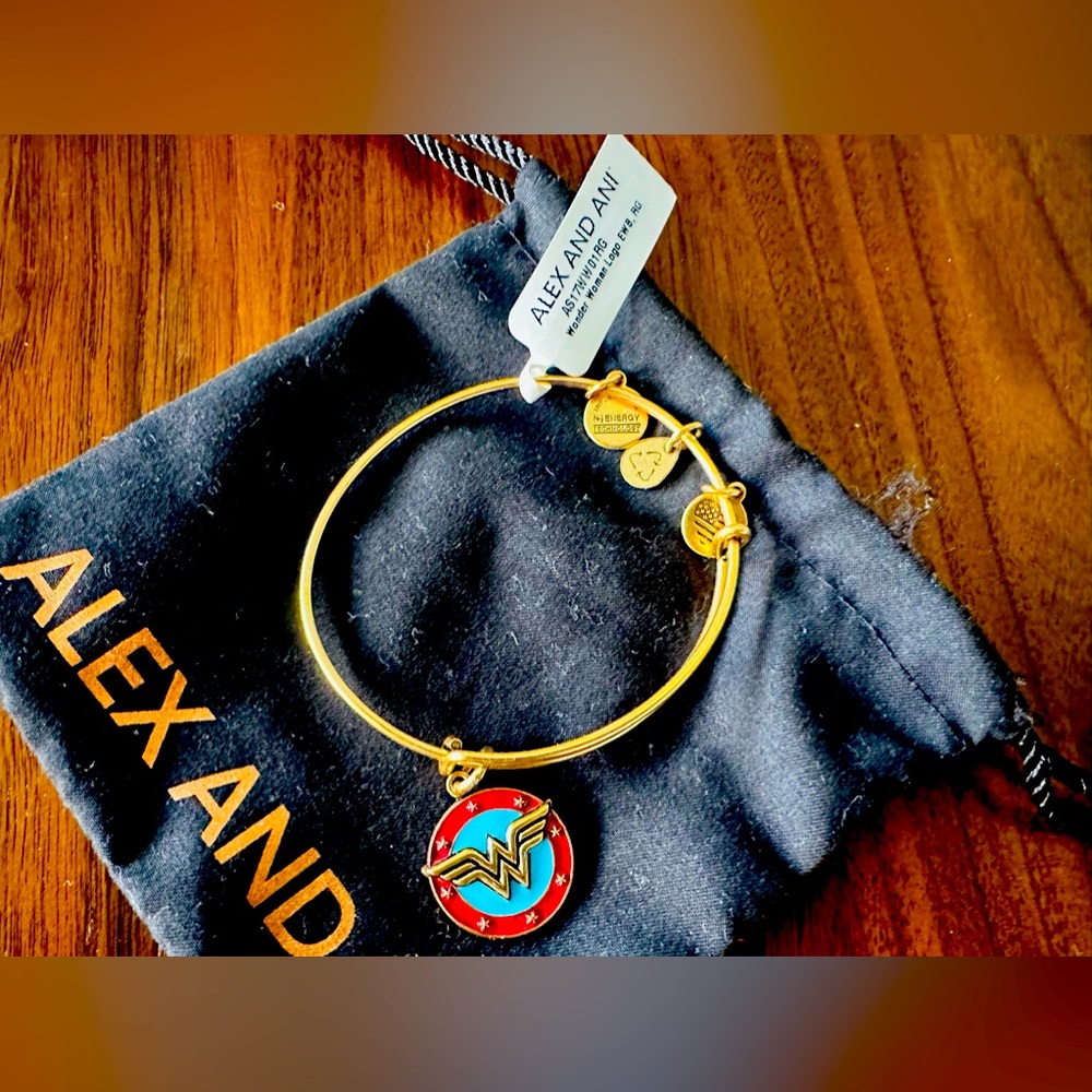 Alex and Ani brand new “Wonder Woman” bracelet with tags
